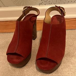 Michael Kors Maroon Heels